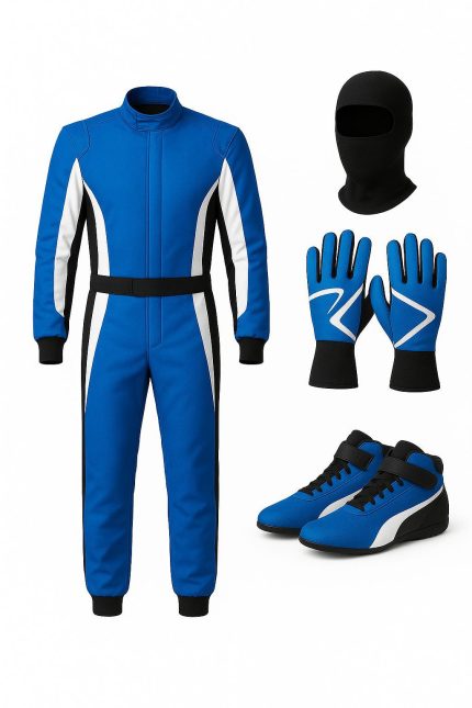 Full Karting Kit – Pro Suit, Racing Gloves, Shoes & Balaclava