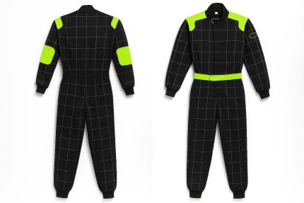 Indoor & Outdoor Karting Suit – Lightweight Poly-Cotton Race Overall