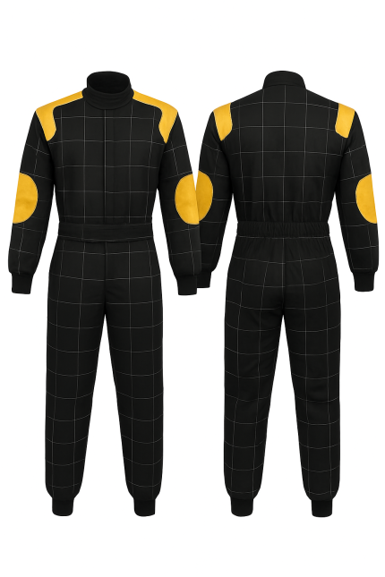Competition Kart Racing Suit – Single Layer Flexible Racing Coverall